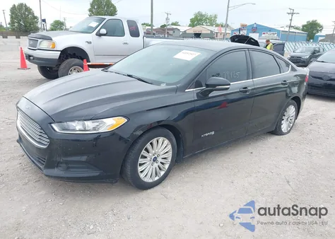 2016 Ford Fusion Hybrid Se from USA, damaged, VIN 3FA6P0LU8GR155495